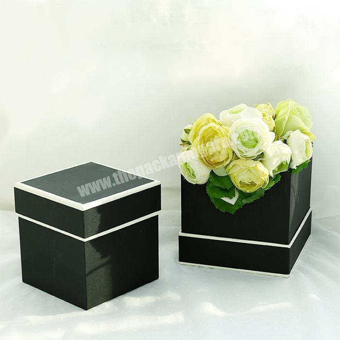 Cardboard Luxury Packaging Box For Flowers with custom private Logo