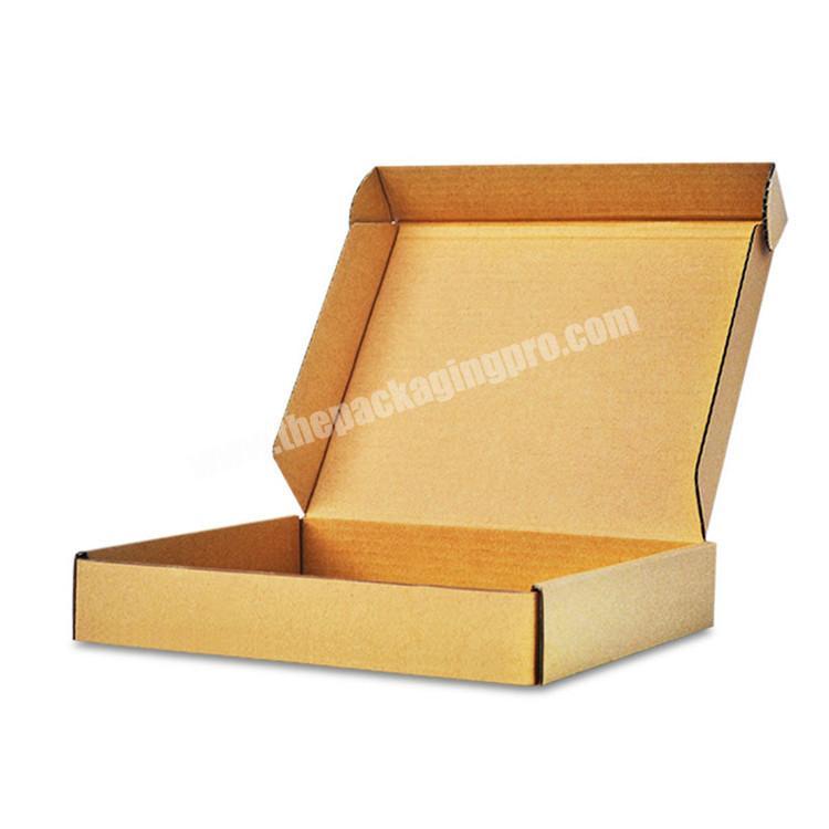 cardboard packaging mail shipping flat pack box