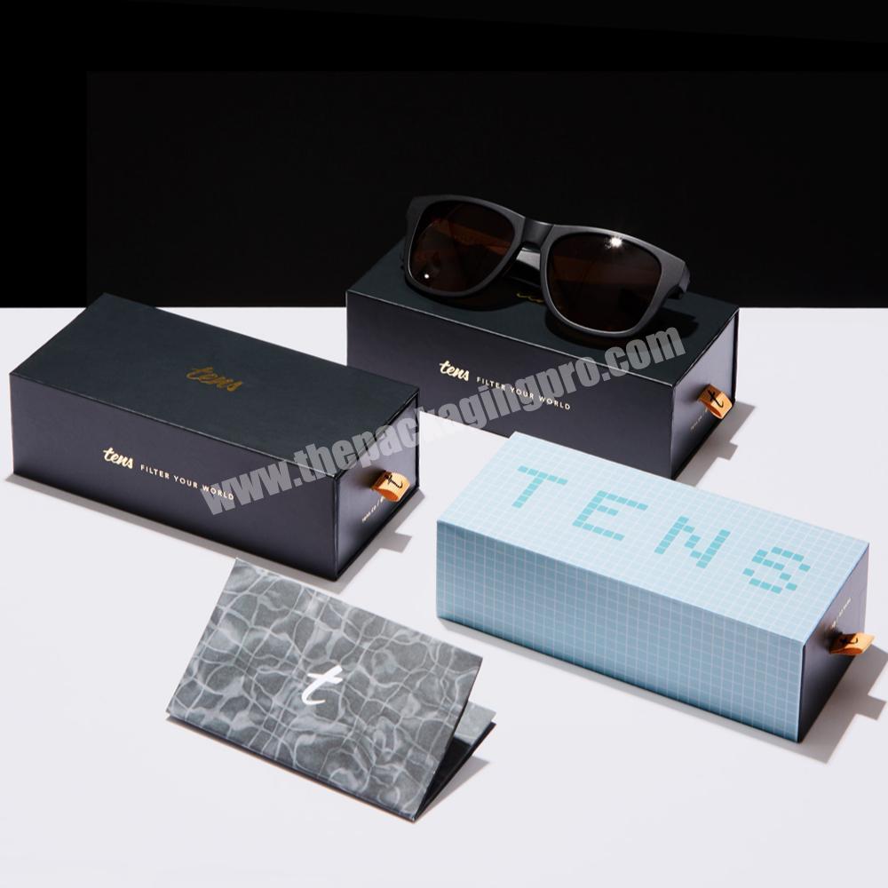 Cardboard Paper Custom Eyewear Boxes