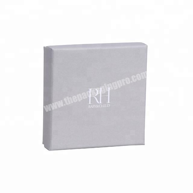 cardboard paper gift box packaging jewelry cotton filling