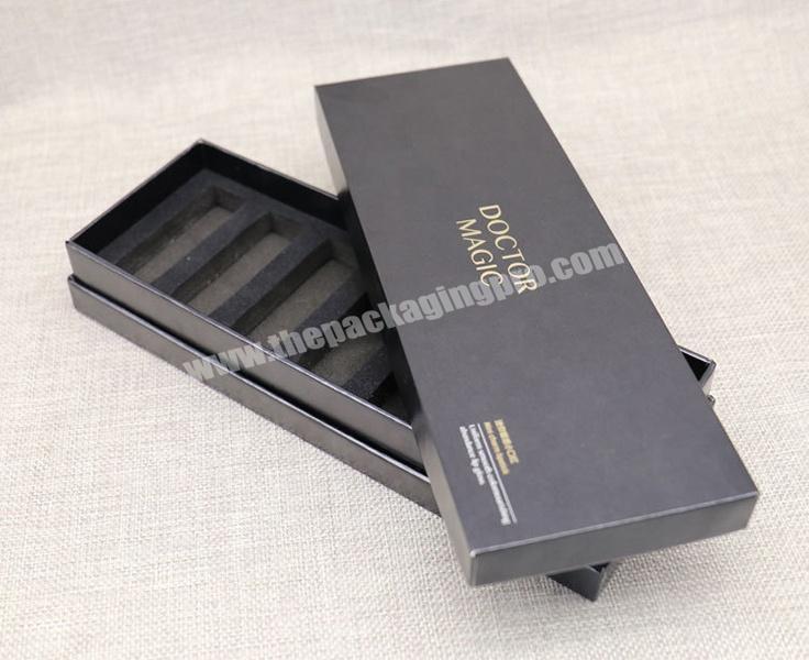 cardboard paper perfume packaging lid and bottom box cheap wholesale