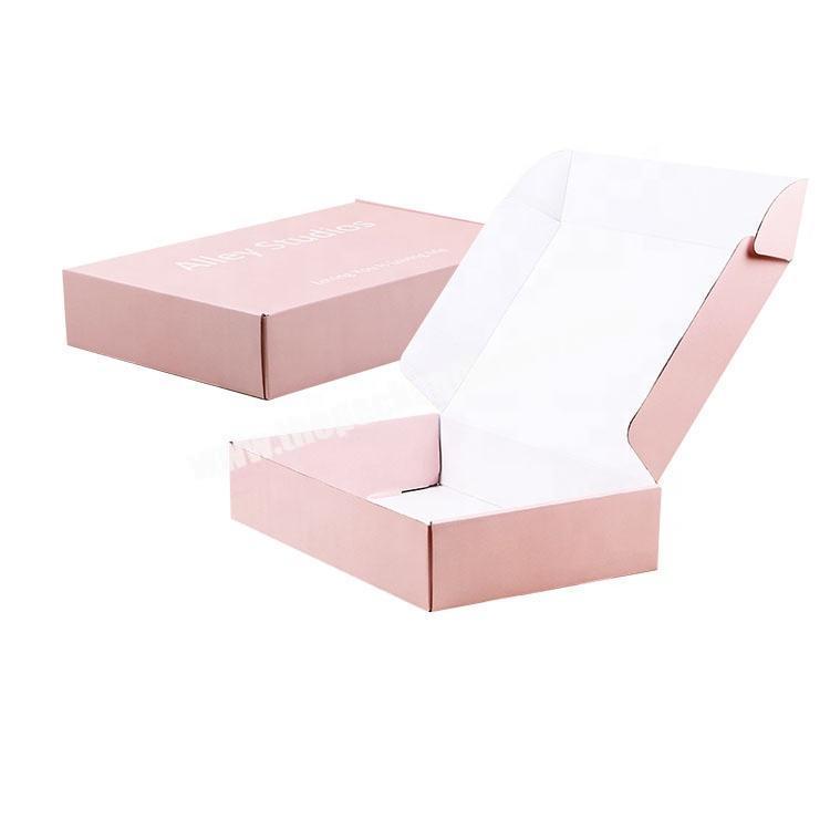 Care Pack Corrugated Foldable Mailer Packaging Box Recycled Moving Box For Clothing, Birthday Gift