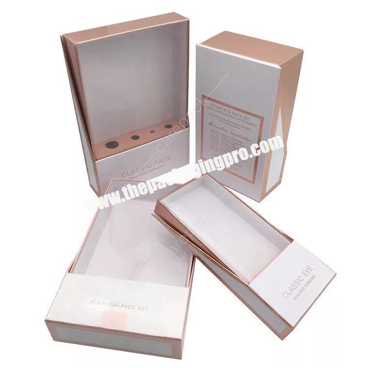 Carepack Cosmetic Tools Makeup Beauty Brush Box Makeup Brush Packaging Box