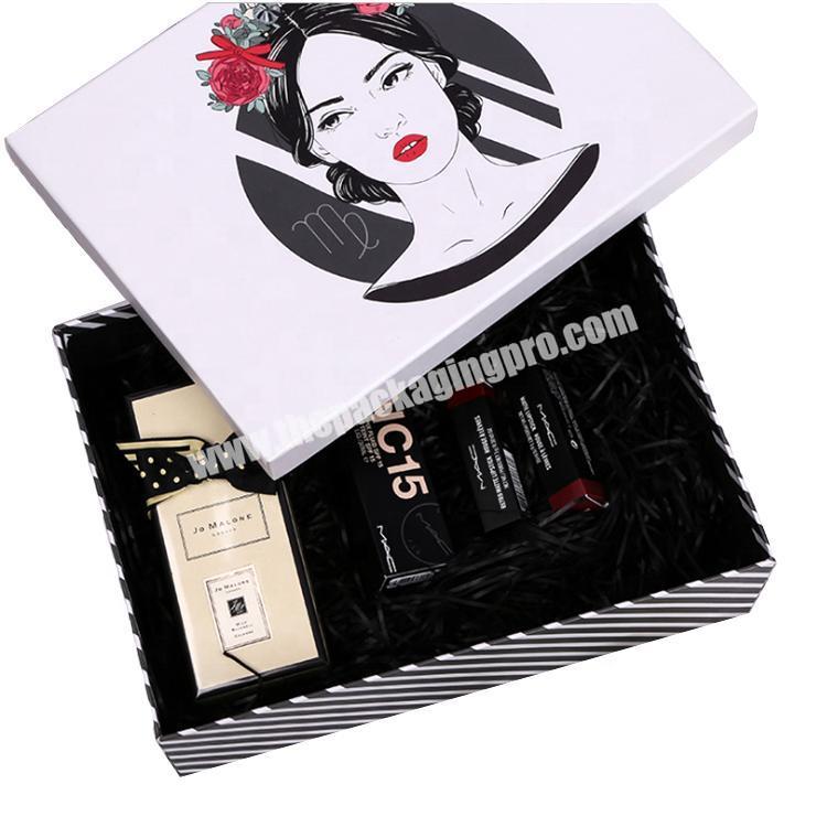 Carepack High Quality Beauty Cosmetics Cream Makeup Sets Custom Gift Box Packaging
