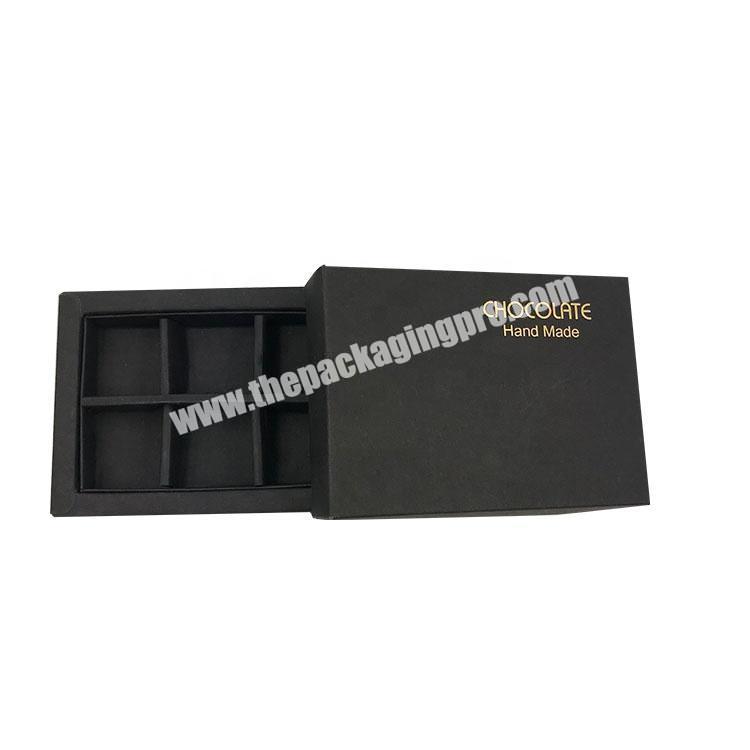 CarePack Luxury Handmade Paper Gift Box Elegant Chocolate Packaging Natural Packaging Box For Candy