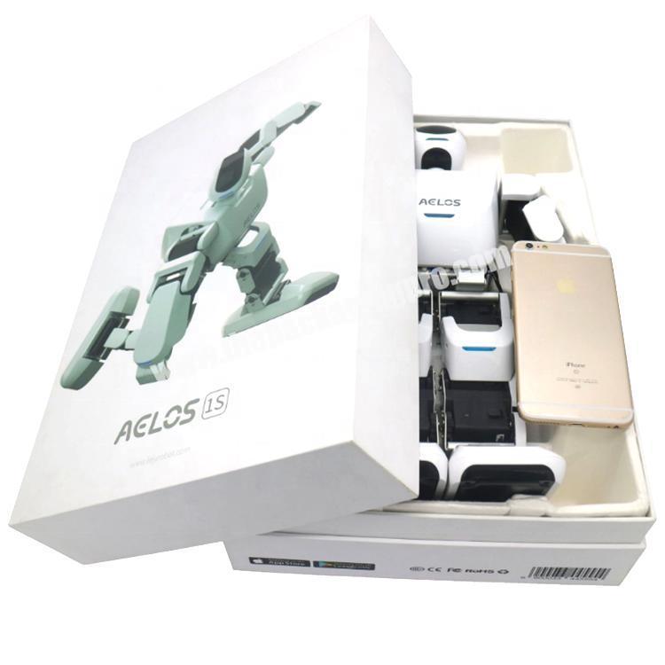 CarePack luxury robot toy box manufacturing white elegant boxes paperboard packaging as gift