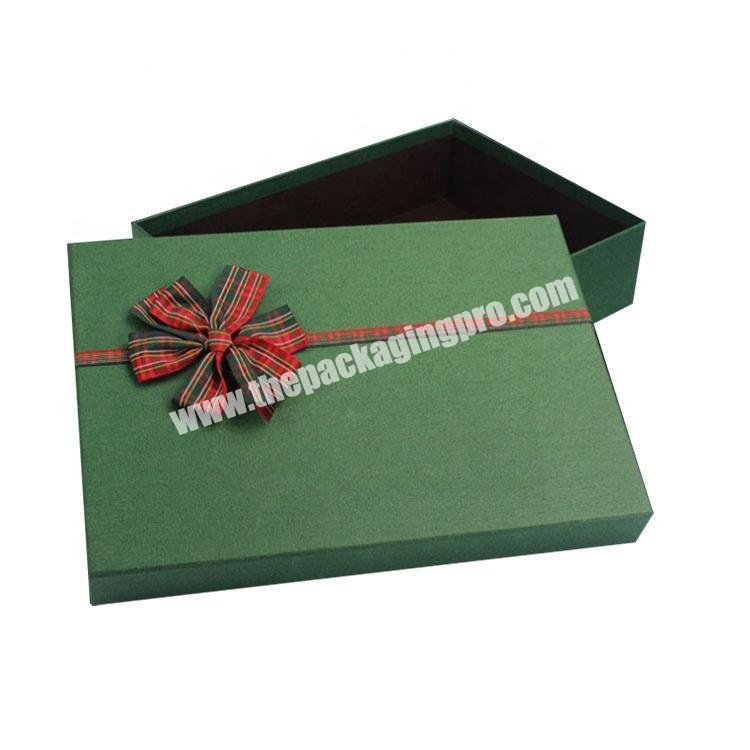 CarePack Wholesale Two Pieces Of Box Sweet Romantic Square Cardboard Box With Lid For ClothesGiftFlowerWedding Dress