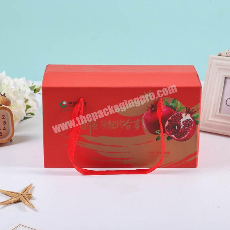 Carton Paper And Logo Print Vegetable Offset Printing Better Price Good Quality Custom Corrugated Fruit Mango Packaging Box