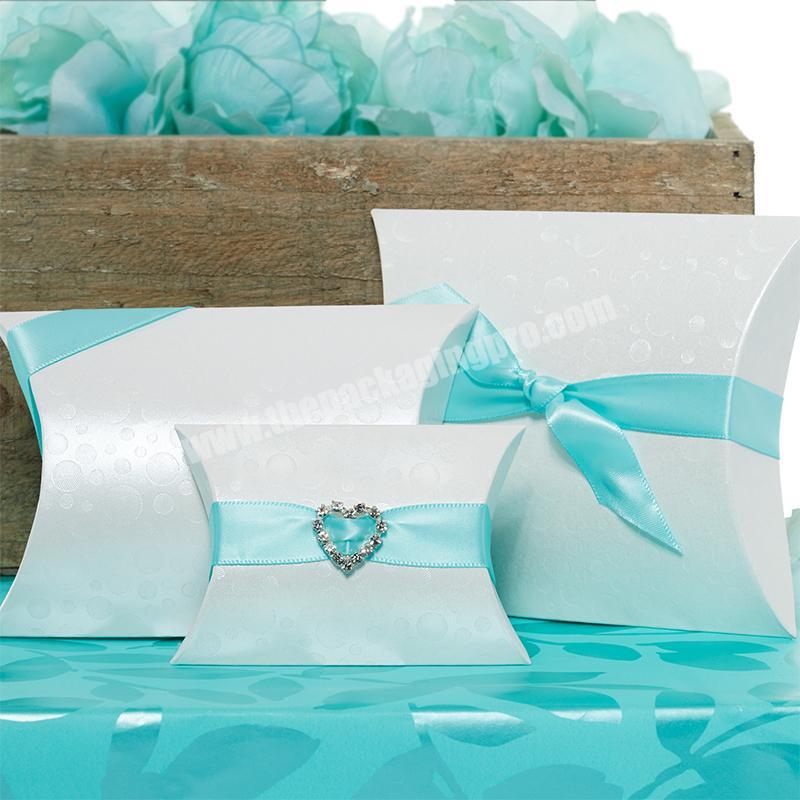 Certified supplier handmade pillow box wholesale gift box