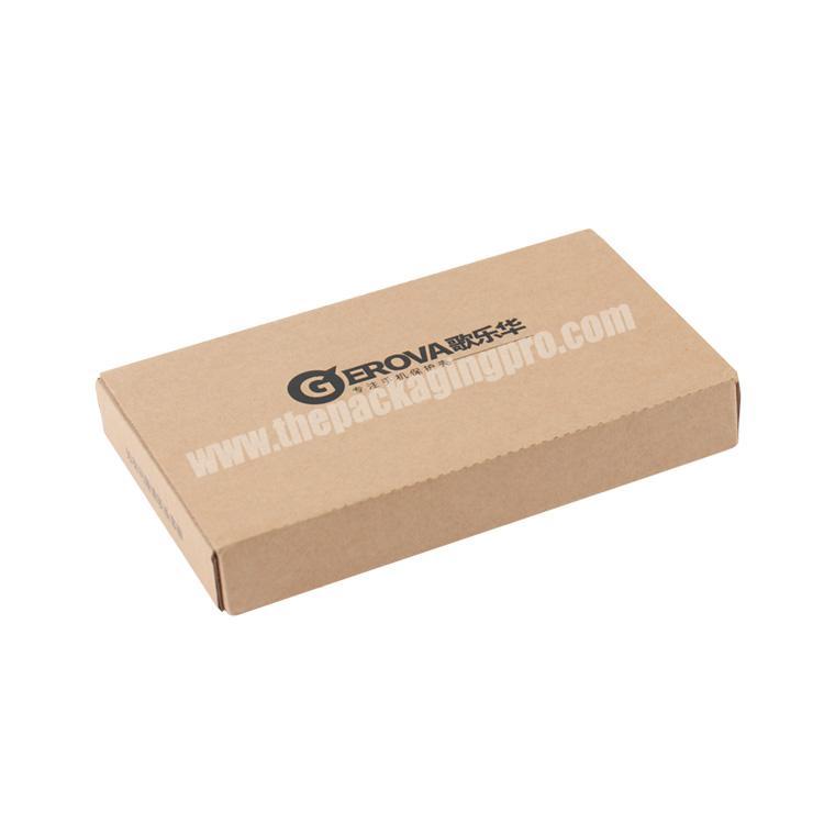 cheap brown kraft mobile case packaging box phone
