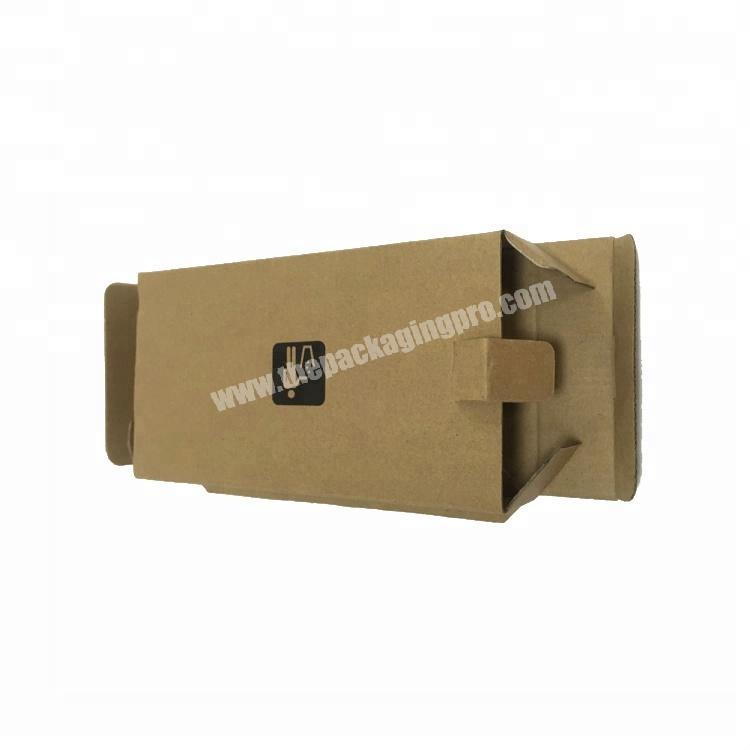 Cheap courier packaging box kraft poster mailing packaging box