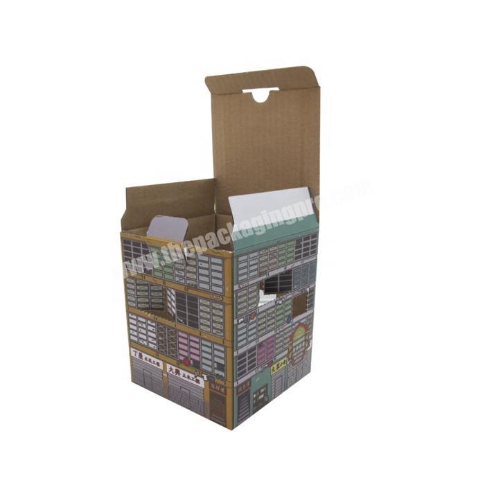 Cheap creative paper corrugated seed packaging box from shanghai