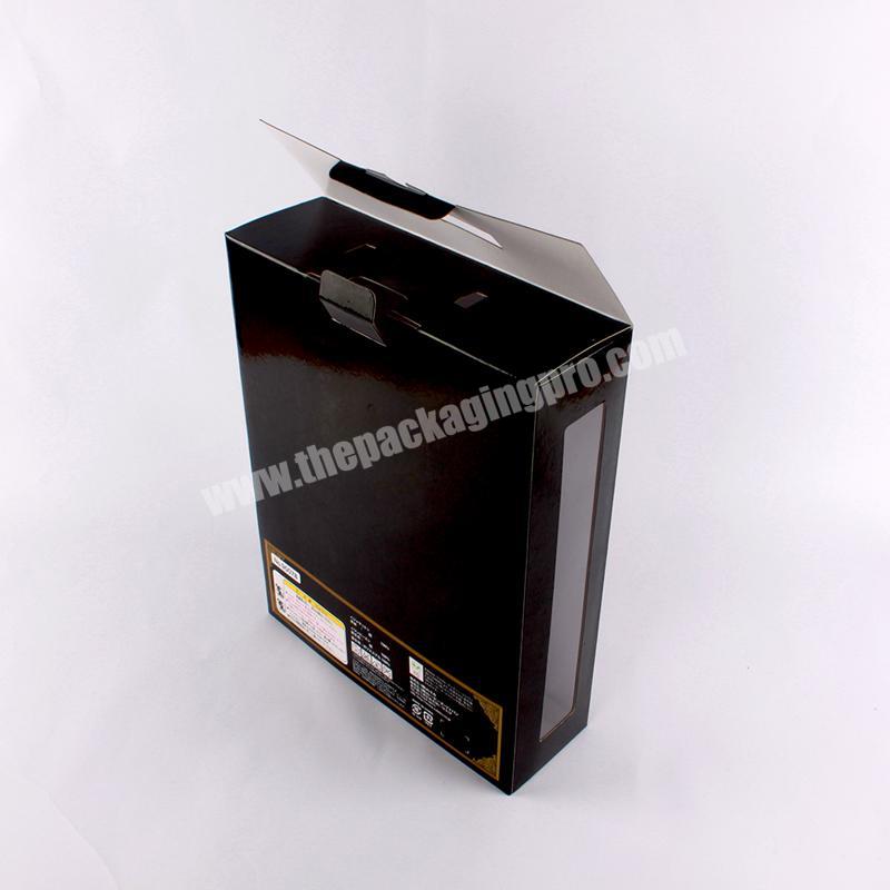 Cheap Custom Matt Black Paper Packaging Corrugated Box For Mailing