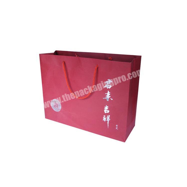 Cheap Custom Printed Luxury Retail paper bag and box