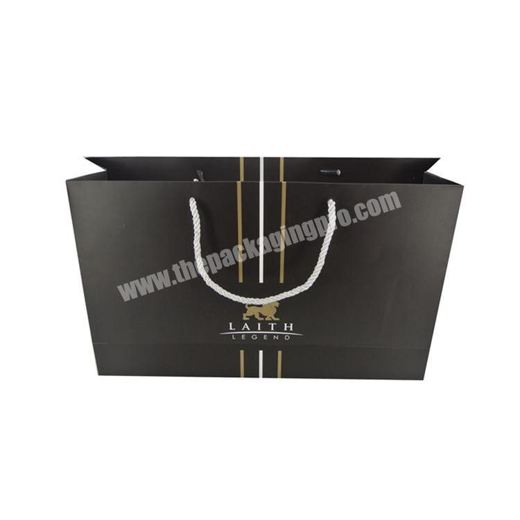 Cheap Custom Printed Luxury Retail paper bag luxury