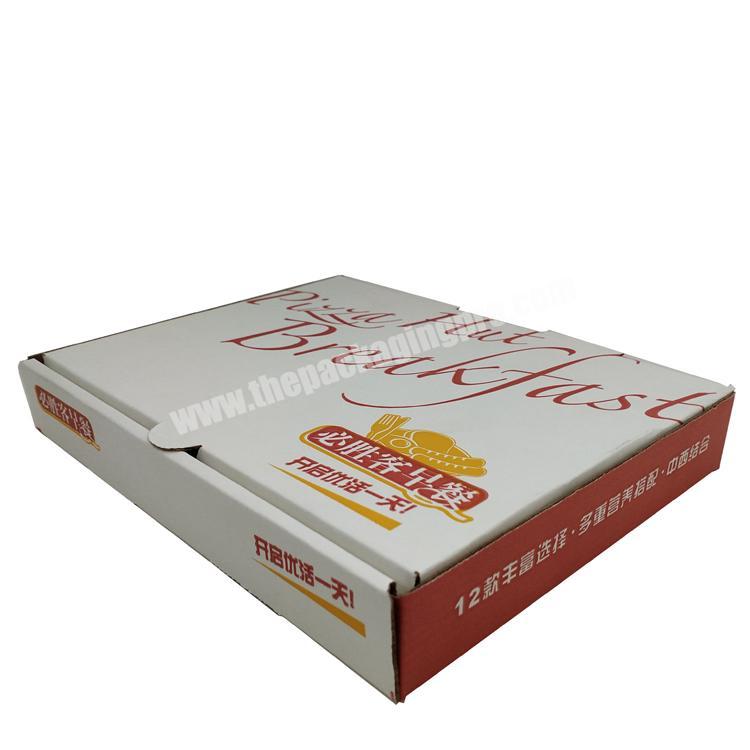 Cheap Customized Offset Printing Corrugated Pizza Box Wholesale