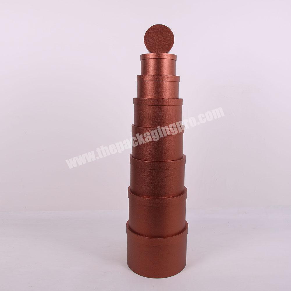 Cheap Cylinder Shaped Plain Printing Boxes With Lids