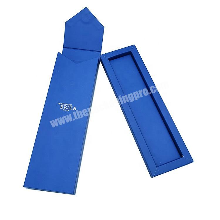 Cheap Factory Price ribbon tie gift box paper bow box wholesale necktie packaging with fair