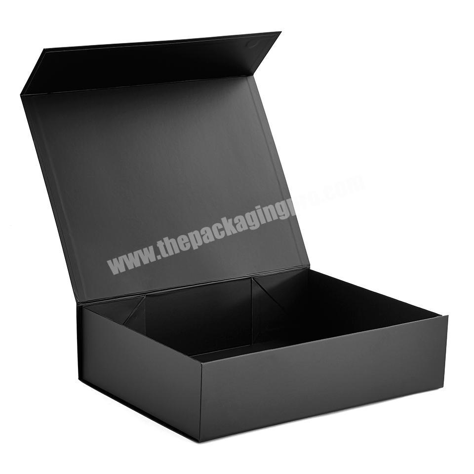 cheap hot sale square packaging paper gift box cardboard magnet closure box foldable