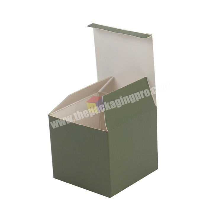cheap package paper cardboard custom folding candle box