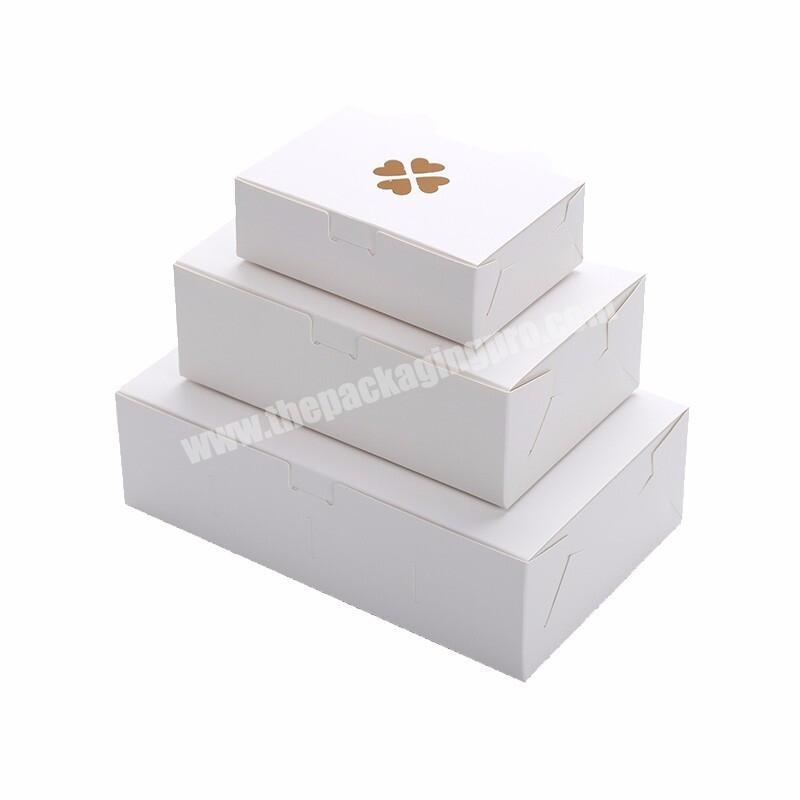 Cheap packing box disposable food box burger box for delivery