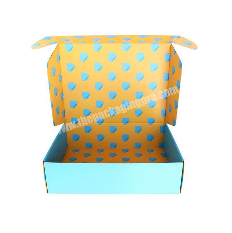 Cheap Paper Kraft Postage Boxes Custom Logo Printed Hard Corrugated Hair Dryer Retail Ready Gift Subscription Box
