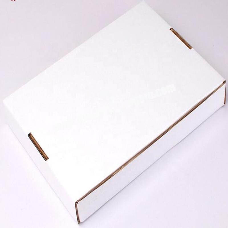 Cheap price corrugated paper books packaging boxes for post-card convenient shipping box