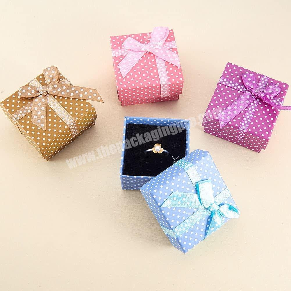 Cheap price custom square gift boxes with logo