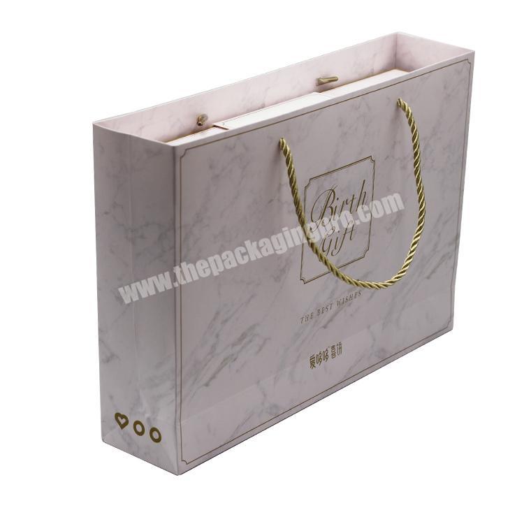 Cheap Price Custom white Luxury Clothing Packaging Carry Retail Paper Bags For Shopping
