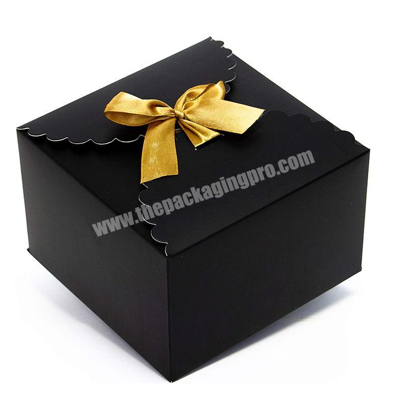 Cheap price customized rose gift box black