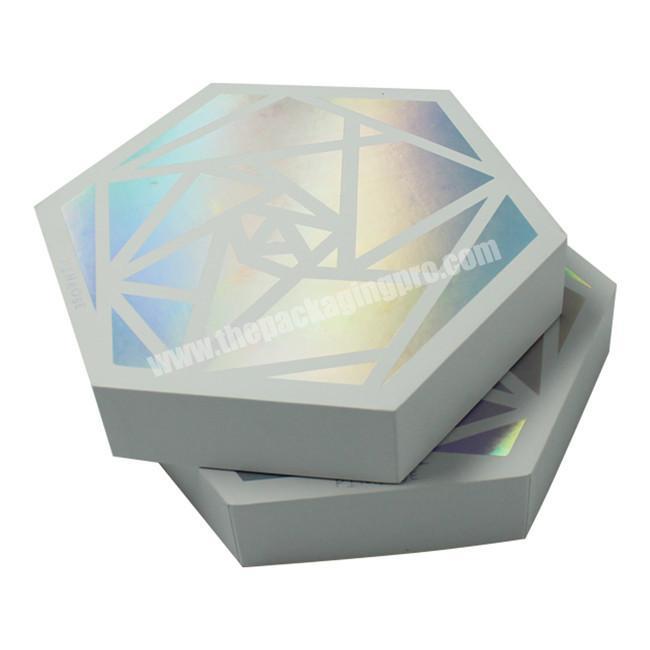 Cheap Price Fashion Paper Cosmetic Box With Cmyk And Gold Stamping, Makeup Kit Paper Packing Gift Box
