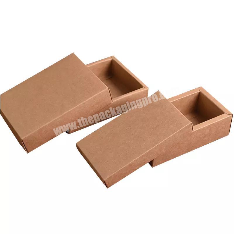 Cheap Price Kraft Paper Box for Soap and Drawer Box