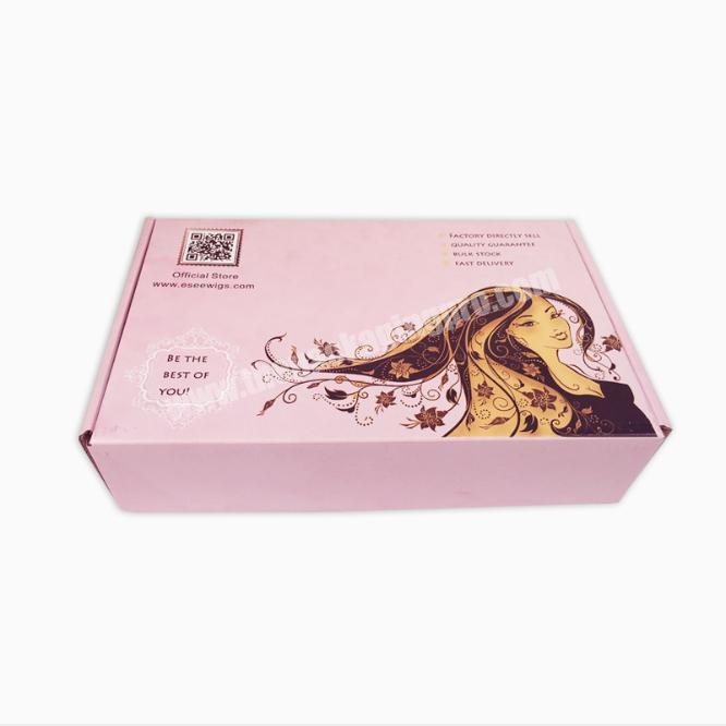 Cheap Price Packing Box For Hair With Paper Collection Box