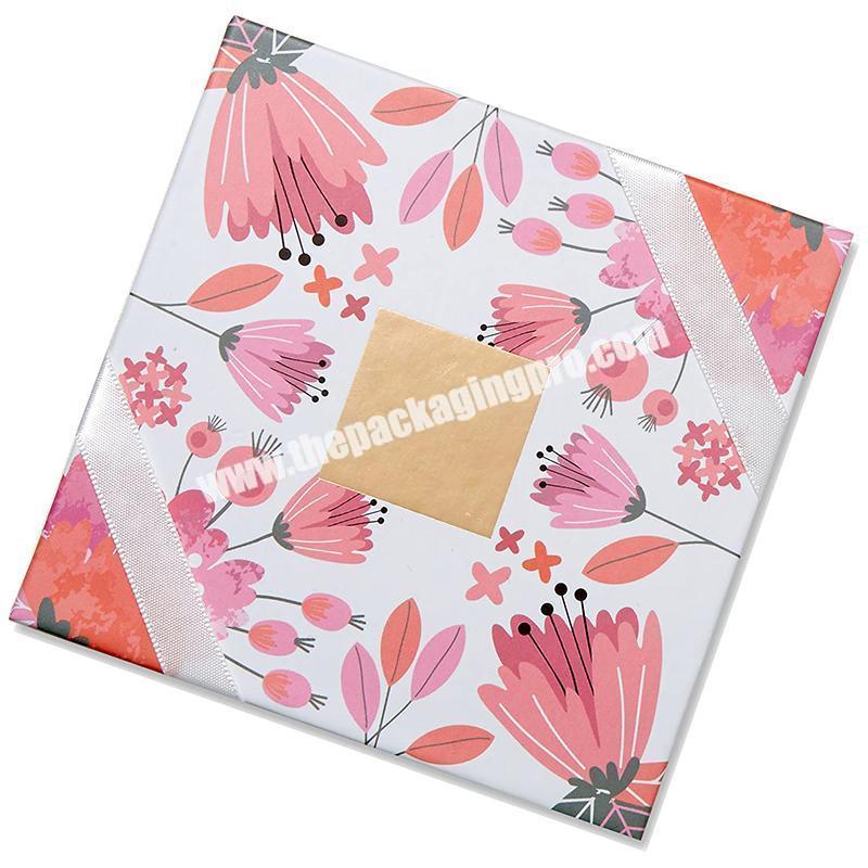 Cheap price soap flower custom gift boxes with logo