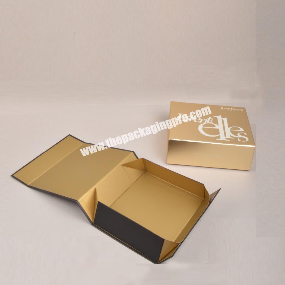 Cheap Printing Provided foldable packaging hardcover boxes Factory
