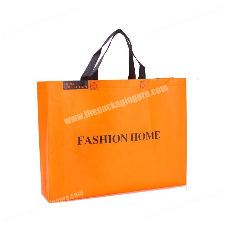 Cheap promotional fashion Eco tote non woven bag ultrasonic