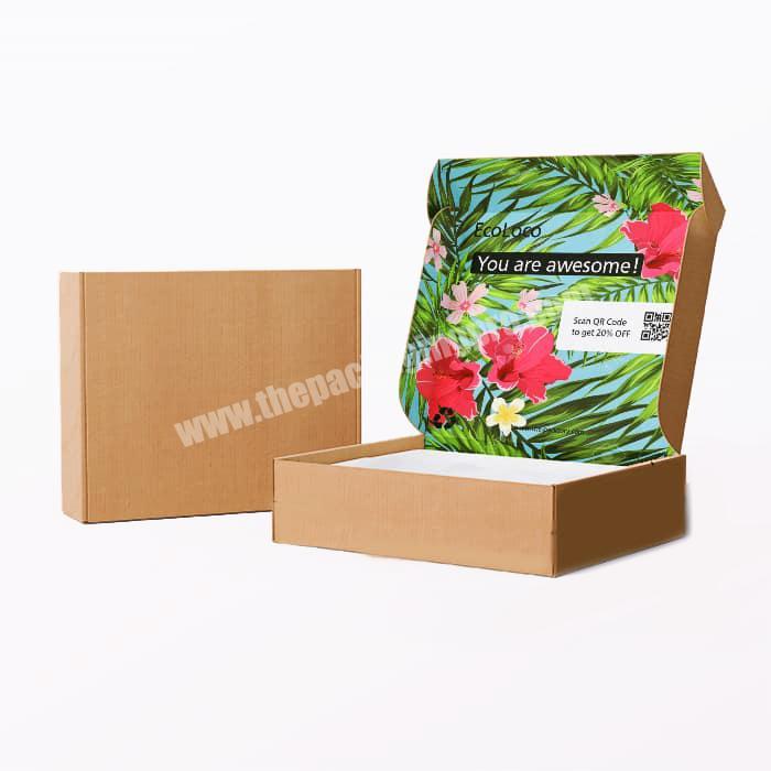 Cheap Recycled Good Product Custom Small Flat Folding Gift Packaging Box Printing