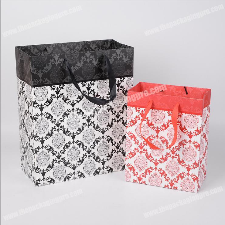 Cheap Small Party Bags Kraft Paper Gift Bag With Handles For Women