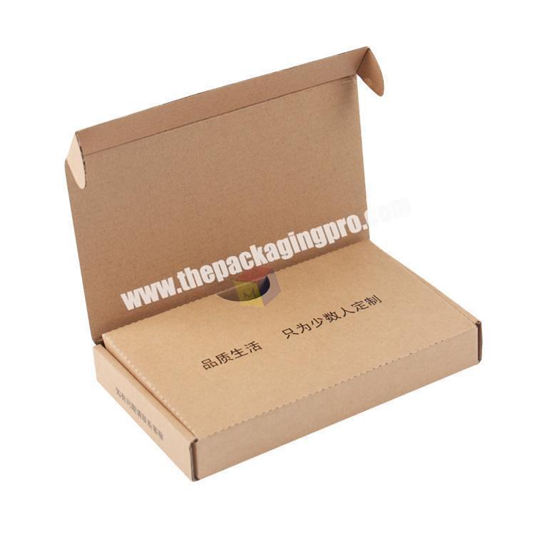 cheap thin corrugated packaging phone case shipping box