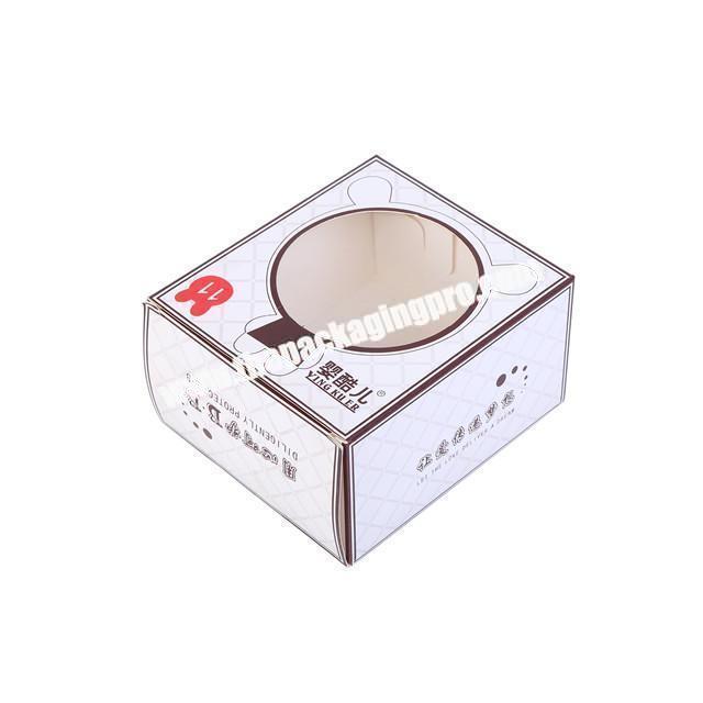 cheap transparence windows baby shoe box packaging