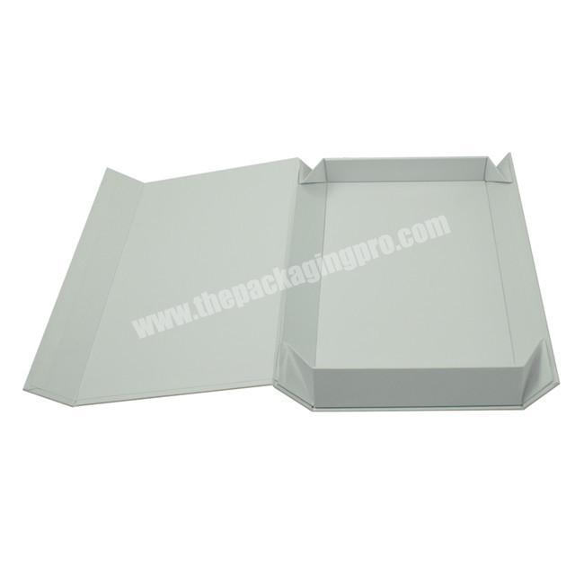 Cheap Wholesale High Quality White Cardboard Folding Magnetic Paper Gift Box
