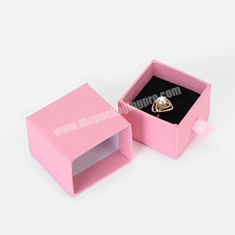 Cheaper pink drawer box for earring and bracelet