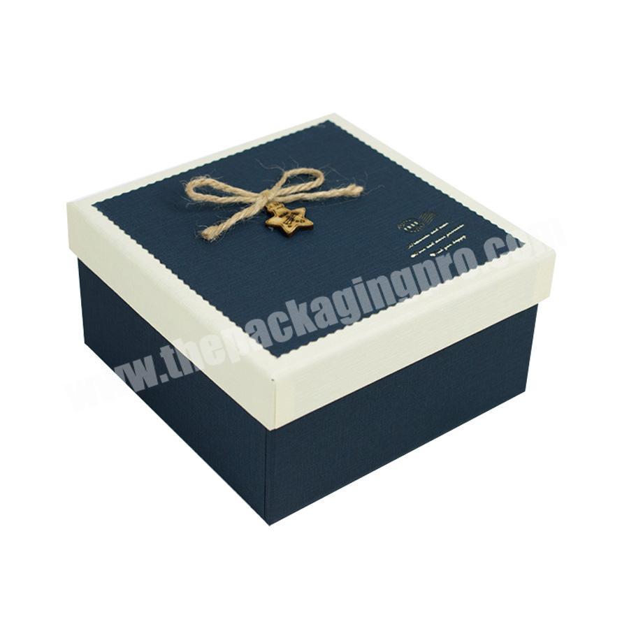 Cheapest OEM Logo Printing 9x9 Gift Box With High Quality Factory in YIWU