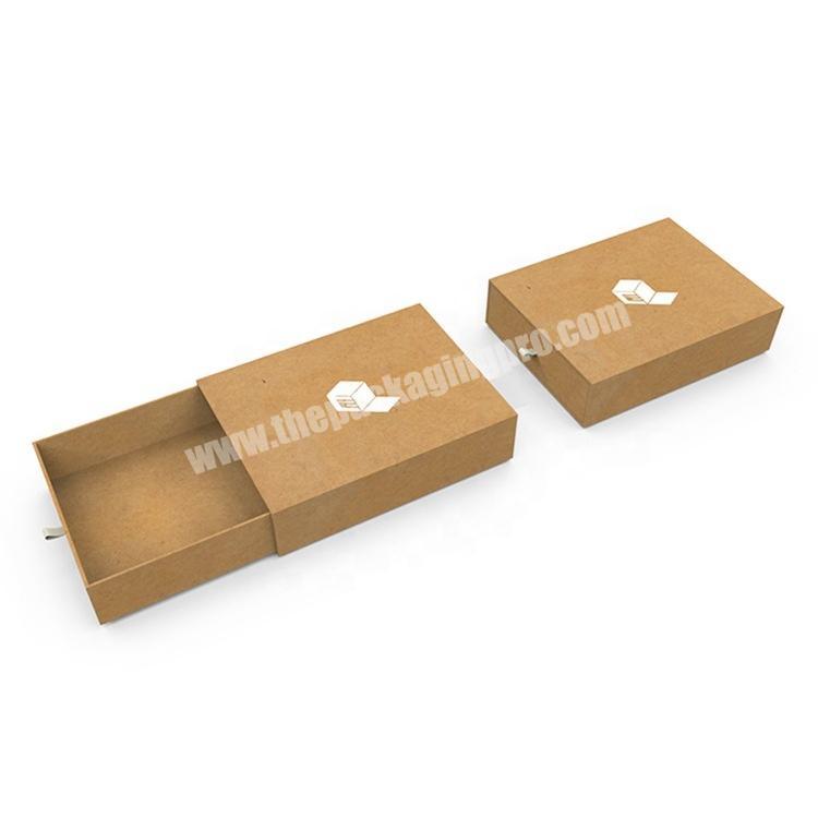 Cheapest Price Luxury Recyclable Sliding Style Packaging Gift Drawer Box