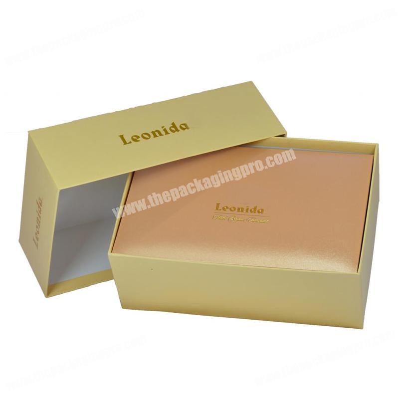 China Alibaba Golden Supplier Customized Popular Luxury Men's Wallet Paper Gift Box Packaging