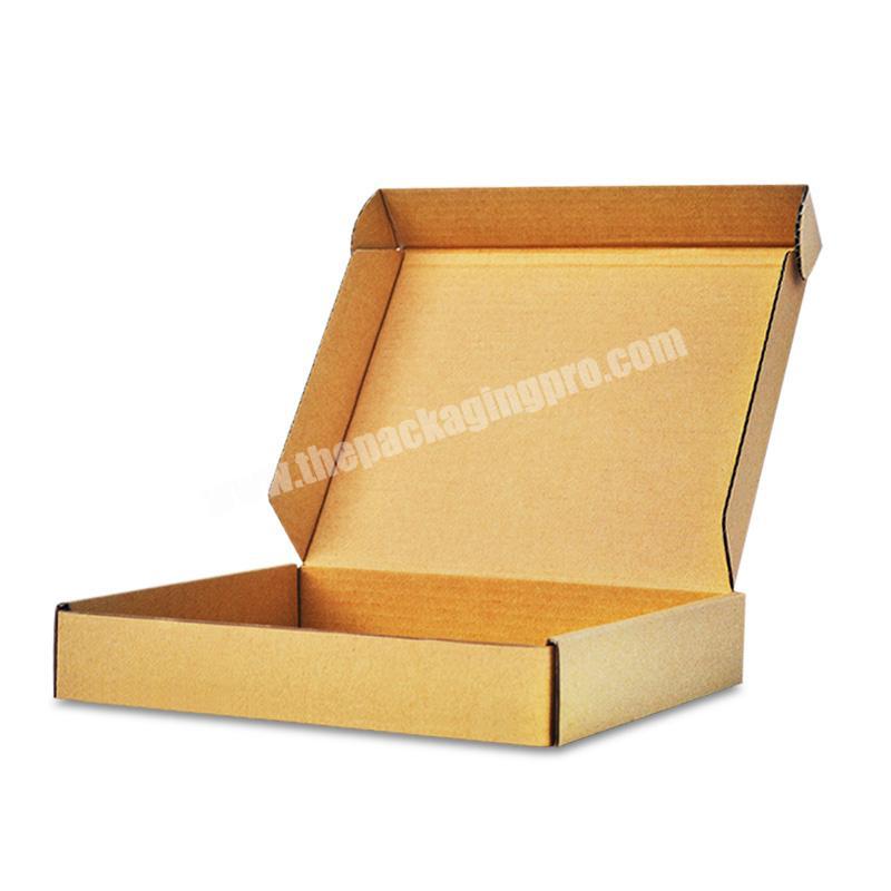 China Big Factory Good Price Manufactory Wholesale Logo Large Kraft Paper Shoe Box