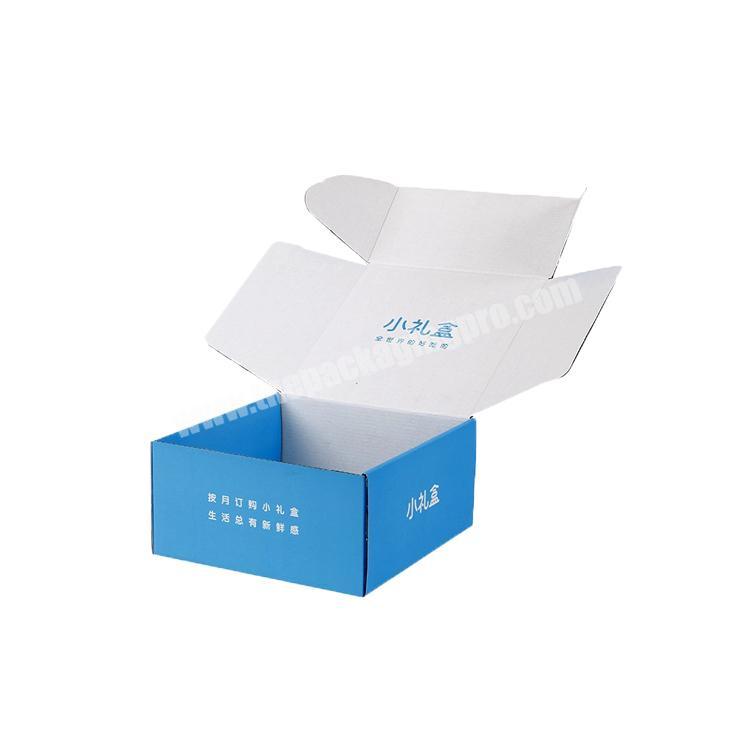 China Big Factory Good Price Shiny Personalised Mailer Boxes Printing
