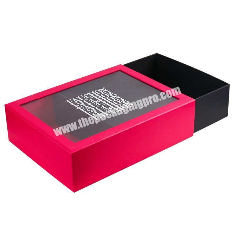 China COST PRICE led mirror cosmetic storage box kraft packing cardboard