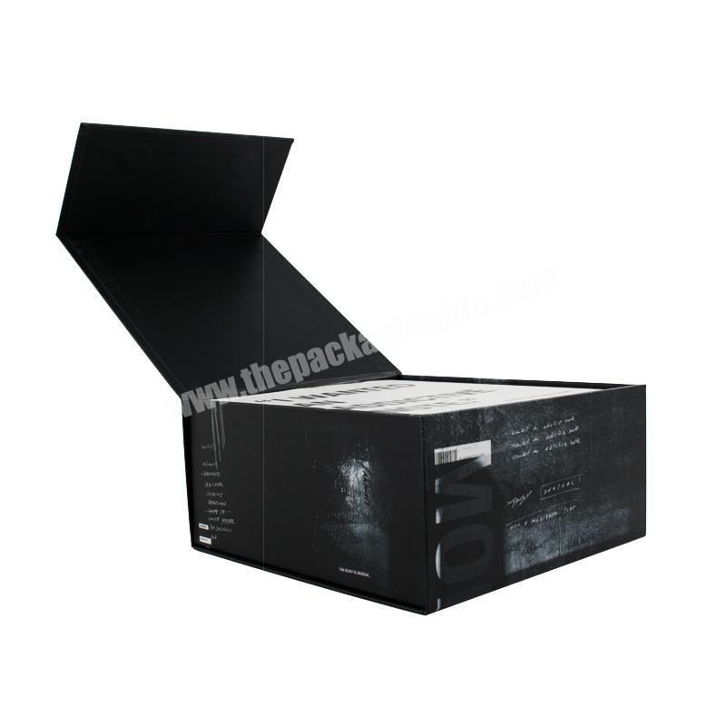 China Custom cardboard paper printing box recyclable packaging clamshell gift box