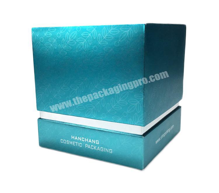 China Custom paperboard cosmetic containers paper box packaging oil packing